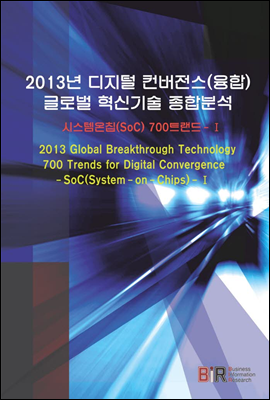 2013년 디지털컨버전스(융합) 글로벌 혁신기술 종합분석 (Ⅰ)