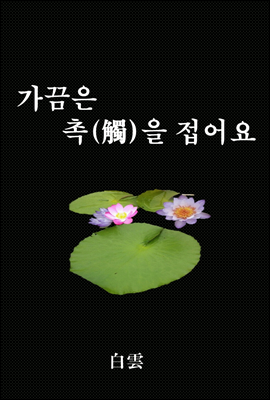 가끔은 촉을 접어요