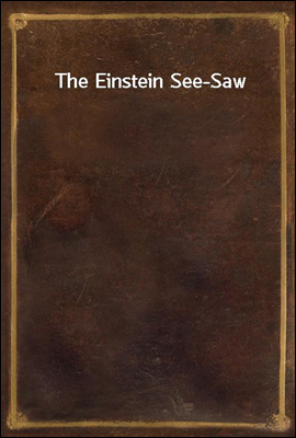 The Einstein See-Saw