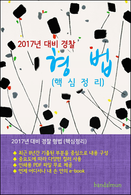 2017년 대비 경찰 형법 (핵심정리)