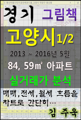 경기도 고양시 1/2 84,59㎡ 아파트 매매, 전세, 월세 실거래가 분석 (2013 ~ 2016.5월)