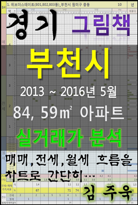 경기도 부천시 84,59㎡ 아파트 매매, 전세, 월세 실거래가 분석 (2013 ~ 2016.5월)