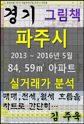 경기도 파주시 84,59㎡ 아파트 매매, 전세, 월세 실거래가 분석 (2013 ~ 2016.5월)