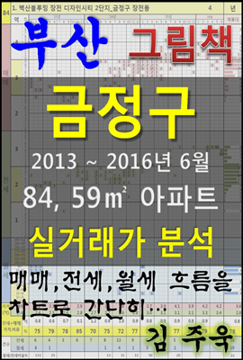 부산 금정구 84,59㎡ 아파트 매매, 전세, 월세 실거래가 분석 (2013 ~ 2016.6월)