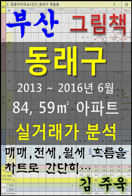 부산 동래구 84,59㎡ 아파트 매매, 전세, 월세 실거래가 분석 (2013 ~ 2016.6월)