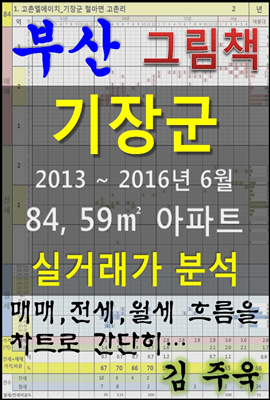 부산 기장군 84,59㎡ 아파트 매매, 전세, 월세 실거래가 분석 (2013 ~ 2016.6월)