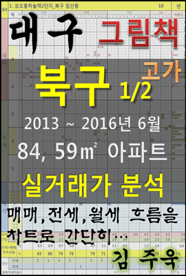 대구 북구 1/2 고가, 84,59㎡ 아파트 매매, 전세, 월세 실거래가 분석 (2013 ~ 2016.6월)