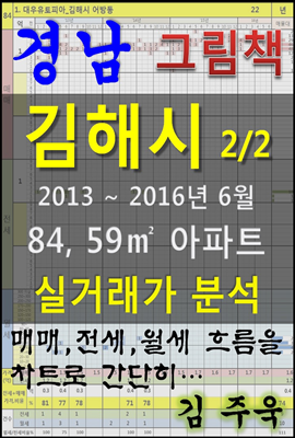 경남 김해시 2/2 84,59㎡ 아파트 매매, 전세, 월세 실거래가 분석 (2013 ~ 2016.6월)