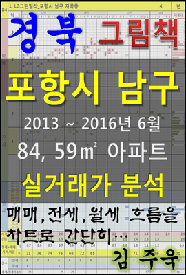 경북 포항시 남구 84, 59㎡ 아파트 매매, 전세, 월세 실거래가 분석 (2013 ~ 2016.6월)