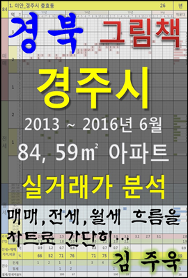 경북 경주시 84, 59㎡ 아파트 매매, 전세, 월세 실거래가 분석 (2013 ~ 2016.6월)