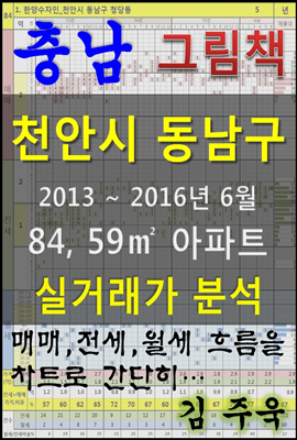 충남 천안시 동남구 84, 59㎡ 아파트 매매, 전세, 월세 실거래가 분석 (2013 ~ 2016.6월)