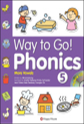 Way to Go Phonics 5(Student Book+Work book)