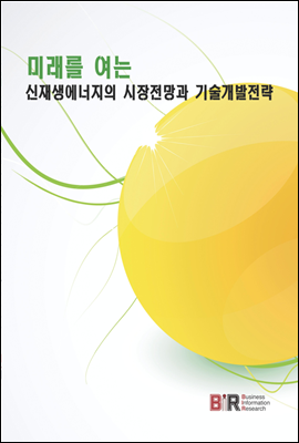 미래를 여는신재생에너지의 시장전망과 기술개발전략