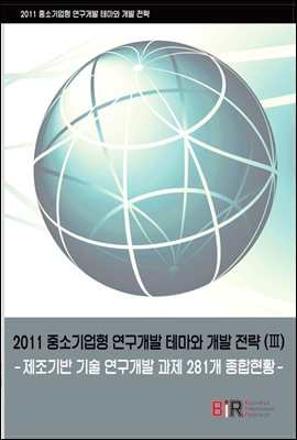 2011중소기업형 연구개발 테마와 개발전략(Ⅲ)