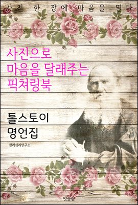 톨스토이 명언집-사진으로 마음을 달래주는 픽쳐링북