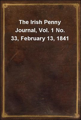 The Irish Penny Journal, Vol. 1 No. 33, February 13, 1841