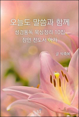 오늘도 말씀과 함께:성경통독 묵상정리 10집 잠언 전도서 아가