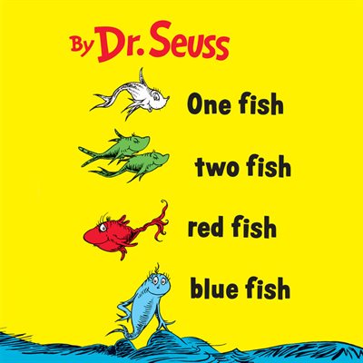 One Fish Two Fish Red Fish Blue Fish (Dr.Sesuss 닥터수스)