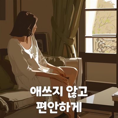 애쓰지 않고 편안하게