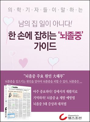 한 손에 잡히는 뇌졸중 가이드 (의학기자들이 말하는 건강시리즈)