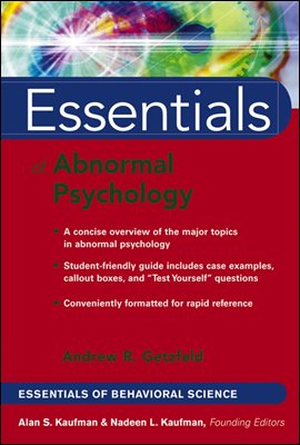 Essentials of Abnormal Psychology