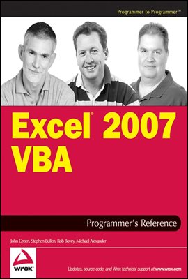 Excel 2007 VBA Programmer&#39;s Reference