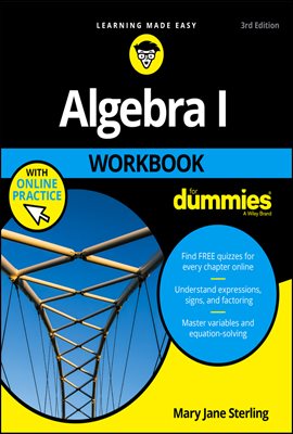 Algebra I Workbook For Dummies