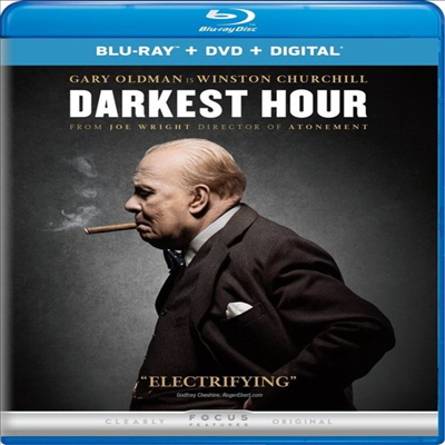 Darkest Hour (다키스트 아워) (2017) (한글무자막)(Blu-ray + DVD + Digital)