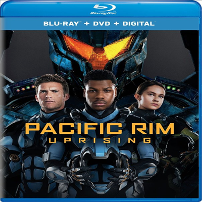 Pacific Rim Uprising (퍼시픽 림: 업라이징) (2018) (한글무자막)(Blu-ray + DVD + Digital)