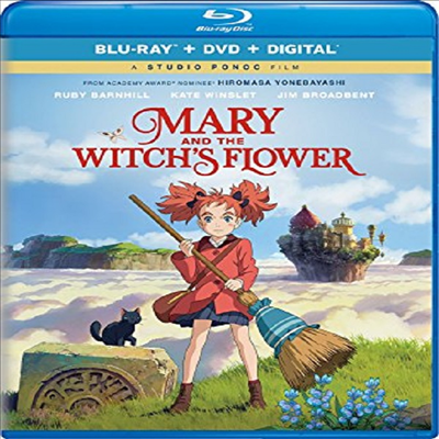 Mary &amp; The Witch&#39;s Flower (메리와 마녀의 꽃)(한글무자막)(Blu-ray+DVD)