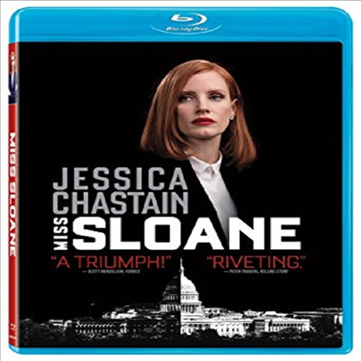 Miss Sloane (미스 슬로운)(한글무자막)(Blu-ray)