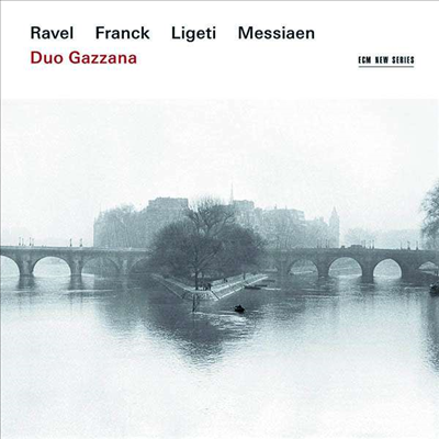 라벨, 프랑크 & 리게티: 바이올린과 피아노를 위한 작품집 (Ravel, Franck & Ligeti: Works for Violini and Piano)(CD) - Duo Gazzana