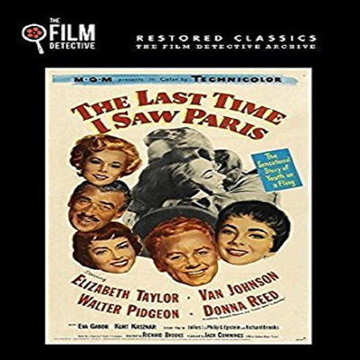 The Last Time I Saw Paris (내가 마지막 본 파리)(지역코드1)(한글무자막)(DVD-R)(DVD)