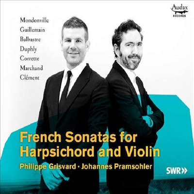 하프시코드와 바이올린을 위한 프랑스의 소나타 (French Sonatas for Harpsichord &amp; Violin) (2CD) - Philippe Grisvard