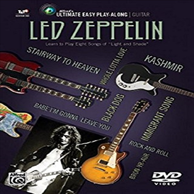 Ultimate Easy Guitar Play-Along -- Led Zeppelin: Learn to Play Eight Songs of Light (얼티메이트 이지 기타 플레이 레드 제플린)(지역코드1)(한글무자막)(DVD)