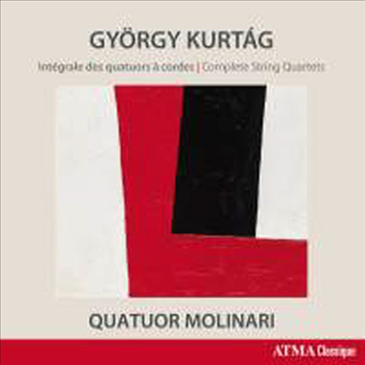 쿠르탁: 현악 사중주 전곡 (Kurtag: Complete String Quartets)(CD) - Quatuor Molinari