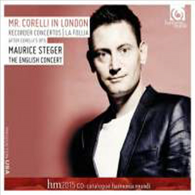 미스터 코렐리 인 런던 - 리코더 소나타 작품집 (Mr.Corelli in London - Recorder Sonatas)(CD) - Maurice Steger