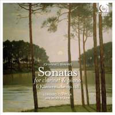 브람스: 클라리넷 소나타 1번 &amp; 2번 (Brahms: Clarinet Sonatas Nos. 1 &amp; 2)(CD) - Lorenzo Coppola