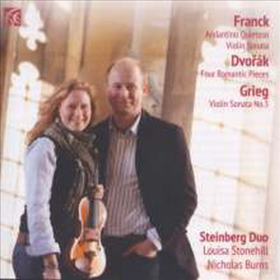 그리그 &amp; 프랑크: 바이올린 소나타 (Grieg &amp; Franck: Violin Sonatas)(CD) - Steinberg Duo