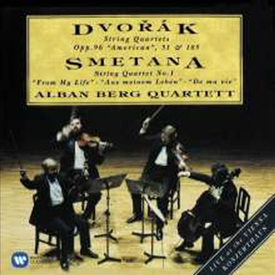 드보르작: 현악 사중주 12번 &#39;아메리칸 &amp; 스메타나 : 현악 사중주 1번 &#39;나의 생애에서&#39; (Dvorak : String Quartet No.12 Op.96 &#39;American&#39;&amp; Smetana : String Quartet No.1 &#39;From my life&#39;)(CD) - Alban Berg Quarte