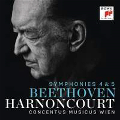 베토벤: 교향곡 4번 &amp; 5번 (Beethoven: Symphonies Nos.4 &amp; 5)(CD) - Nikolaus Harnoncourt