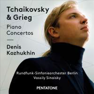 그리그: 피아노 협주곡 &amp; 차이코프스키: 피아노 협주곡 1번 (Grieg: Piano Concerto In A Minor &amp; Tchaikovsky: Piano Concerto No.1) (SACD Hybrid) - Denis Kozhukhin