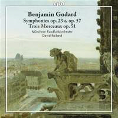 고다르: 고딕 교향곡 & 교향곡 2번 (Godard: Symphonie Gothique, Op. 23 & Symphony No. 2, Op. 57)(CD) - David Reiland