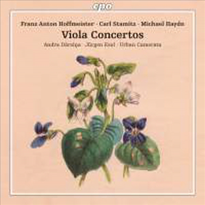 호프마이스터, 슈타미츠 & 미하엘 하이든: 비올라 협주곡 (Hoffmeister, Stamitz & Michael Haydn: Viola Concertos)(CD) - Andra Darzina