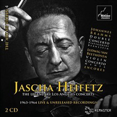 야사 하이페츠 - 전설의 LA 실황 (Jascha Heifetz - The Legendary Los Angeles Concerts) (2CD) - Jascha Heifetz