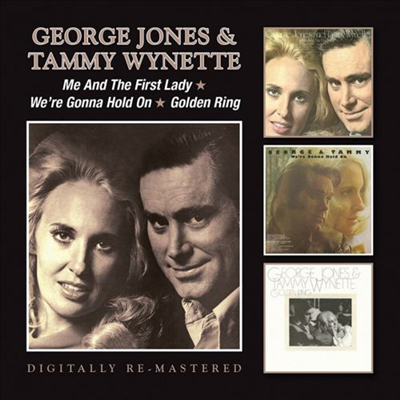 George Jones &amp; Tammy Wynette - Me &amp; The First Lady/We&#39;re Gonna Hold On/Golden Ring (Remastered)(2CD)