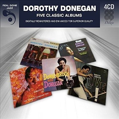 Dorothy Donegan - 5 Classic Albums (Remastered)(Digipack)(4CD)