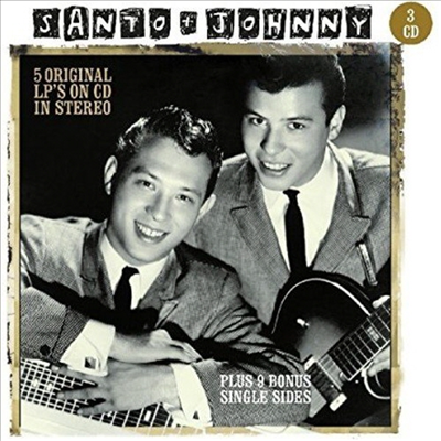 Santo & Johnny - 5 Original LP's on CD (3CD)