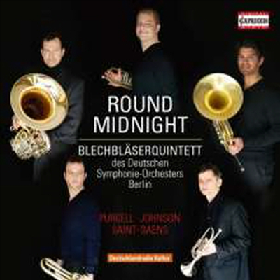 라운드 미드나잇 - 금관 오중주 작품집 (Round Midnight - Music for Brass Quintet)(CD) - Brass Quintet of the Deutsches Symphonie-Orchester Berlin