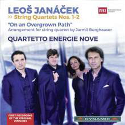 야나첵: 현악 사중주 1번 '크로이처 소나타' & 2번 '비밀편지' (Janacek: String Quartets Nos.1 'Kreutzer Sonata' & 2 'Intime Briefe')(CD) - Quartetto Energie Nove